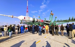 Андрей Масалович Космодром Байконур апрель 2025